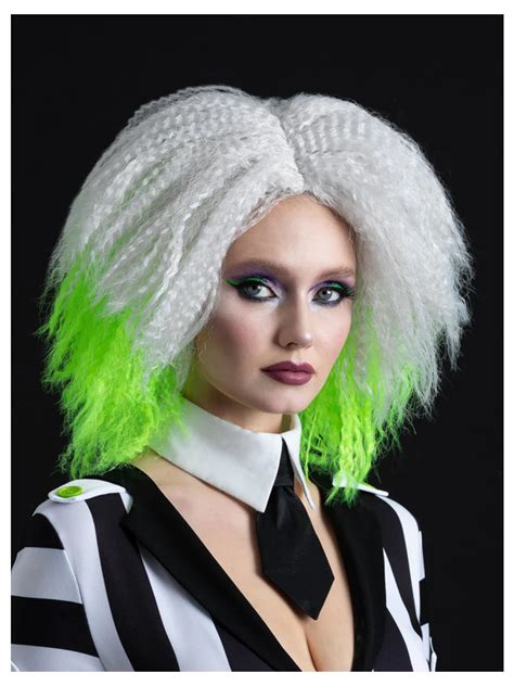 ladies beetlejuice wig